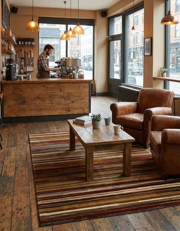 6' x 9' Cafe Rug