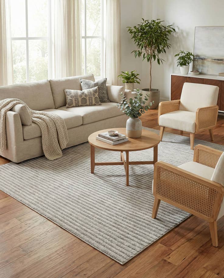 Detail image of 7' 10 x 7' 10 Easy-Clean Sabrina Soto Indoor / Outdoor Square Rug