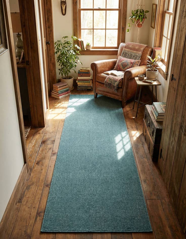 Detail image of  2' 6 x 10' Everyday Solid Runner Rug