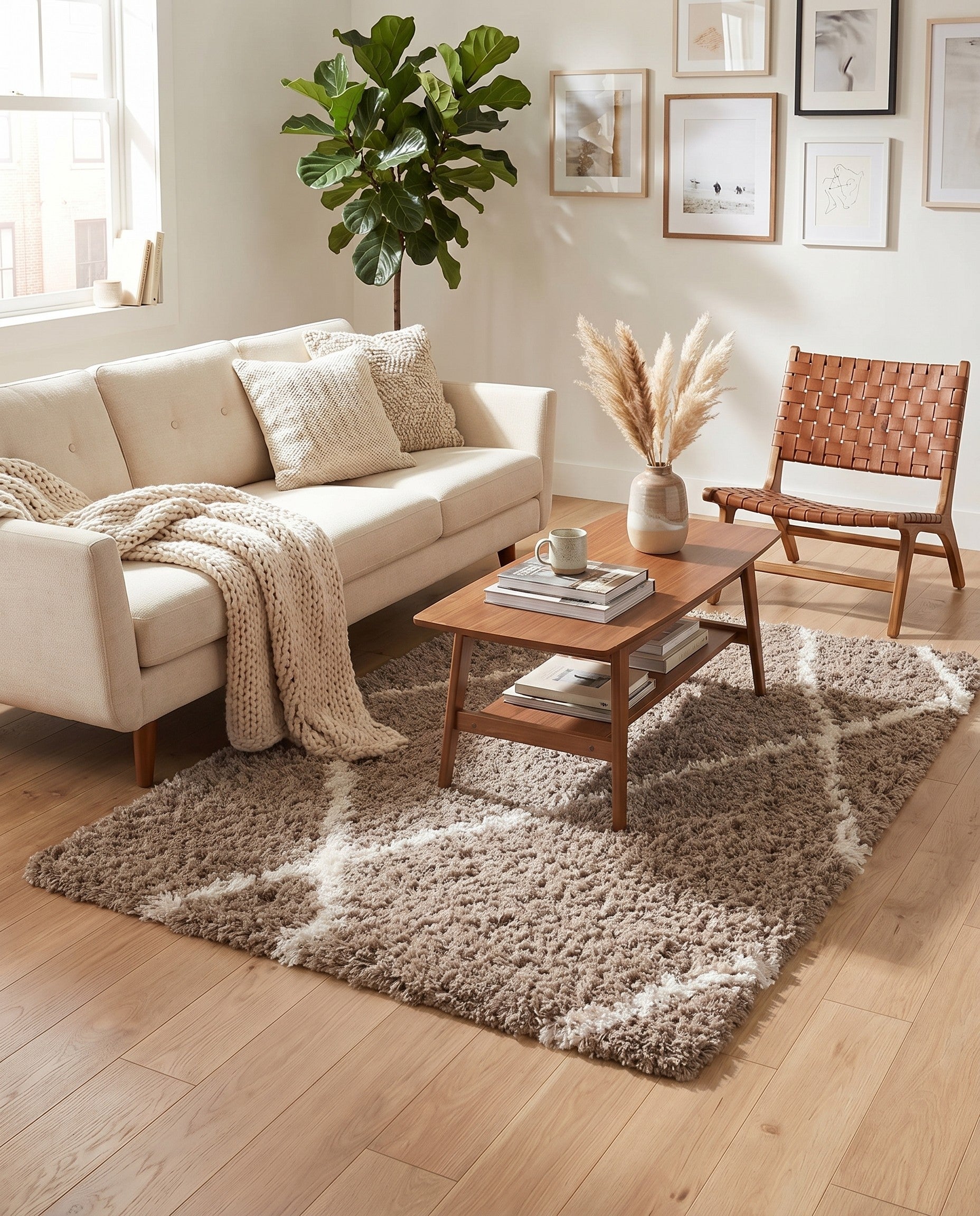 4' x 6' Infinity Shag Rug