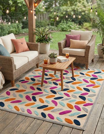 6' x 9' Easy-Clean Aruba Indoor / Outdoor Rug