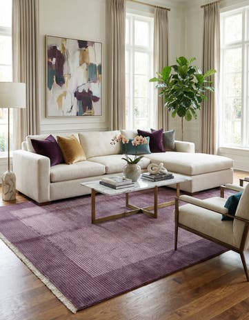 8' 1 x 11' 6 Hand Knotted Darya Wool Rug