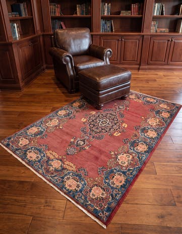 3' 8 x 5' 1 Kashan Rug