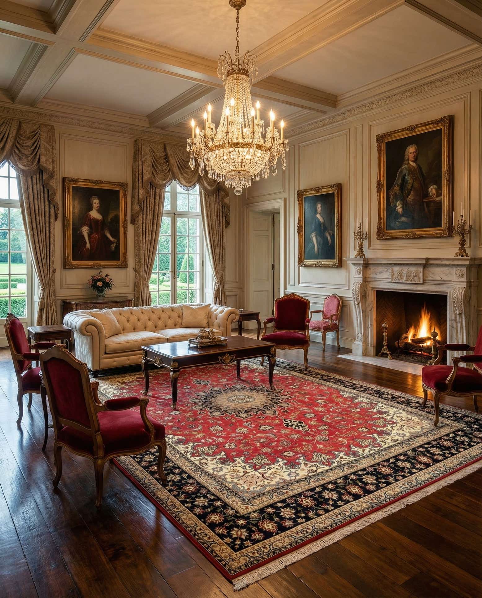 8' x 11' 8 Tabriz Rug