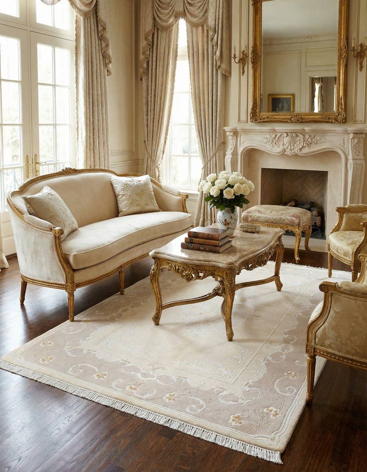 Detail image of 4' x 5' 11 Darya Rug