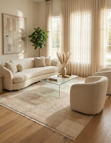 8' 2 x 11' 5 Hand Knotted Darya Wool Rug