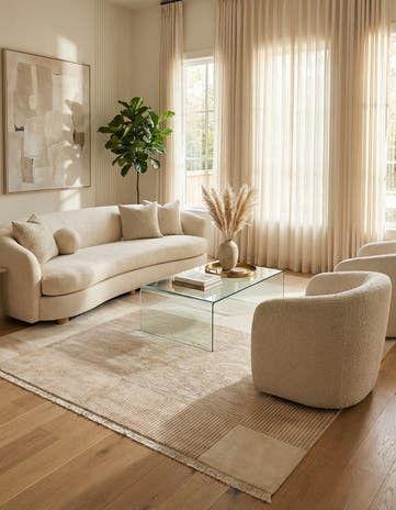8' 2 x 11' 5 Hand Knotted Darya Wool Rug