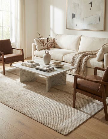 5' x 6' 8 Hand Knotted Darya Wool Rug