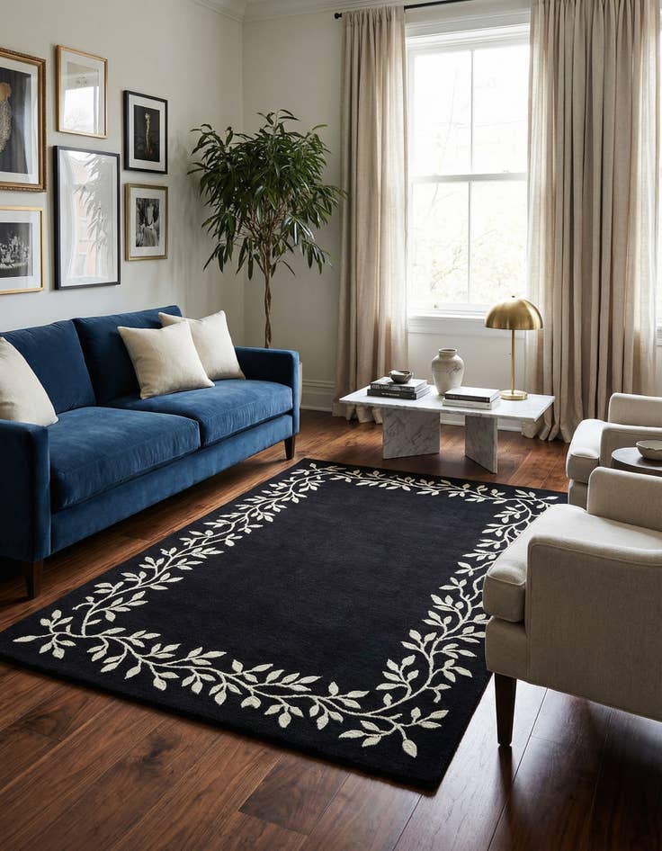 Detail image of  4' 1 x 6' Darya Rug