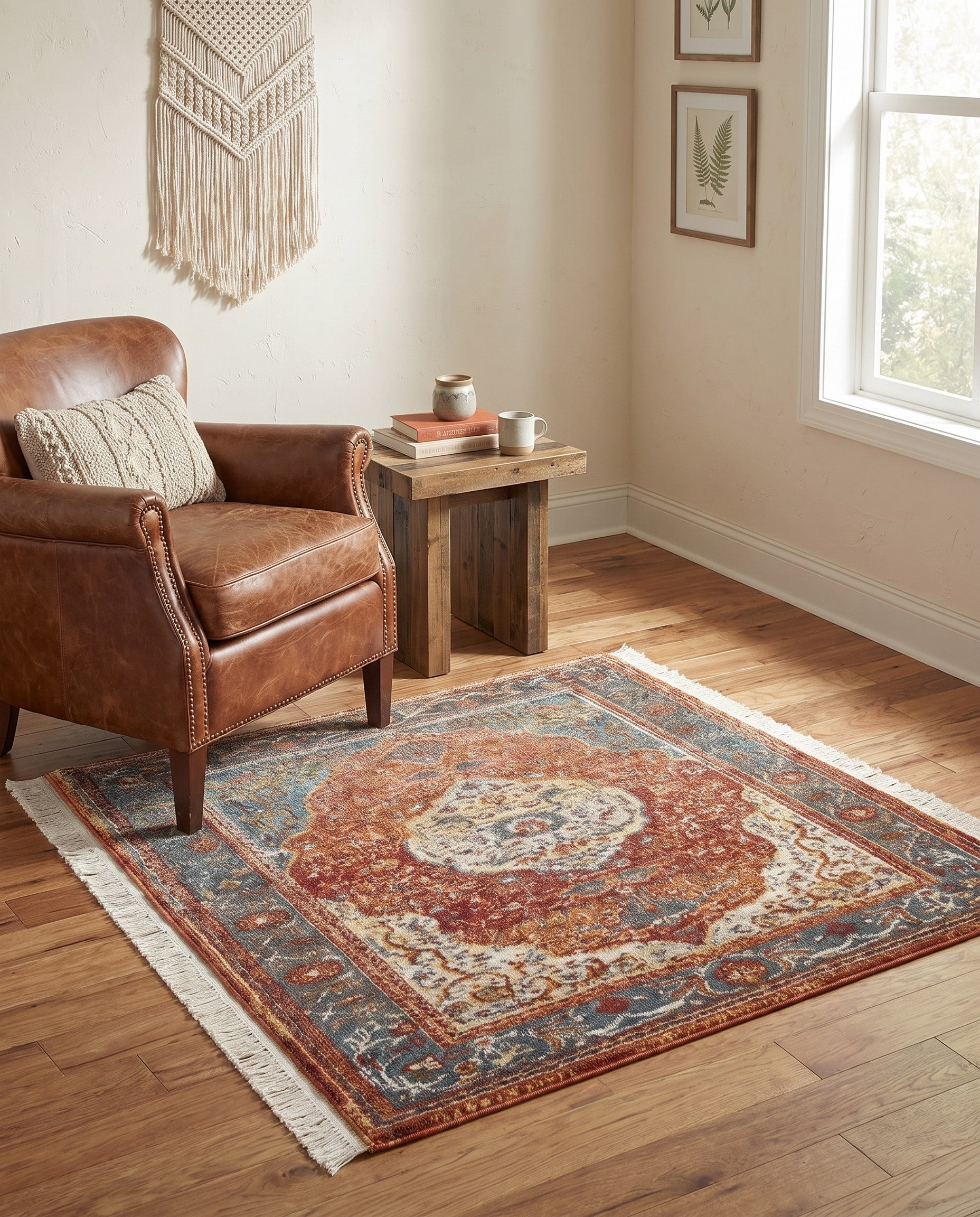 4' 1 x 4' 1 Havana Square Rug