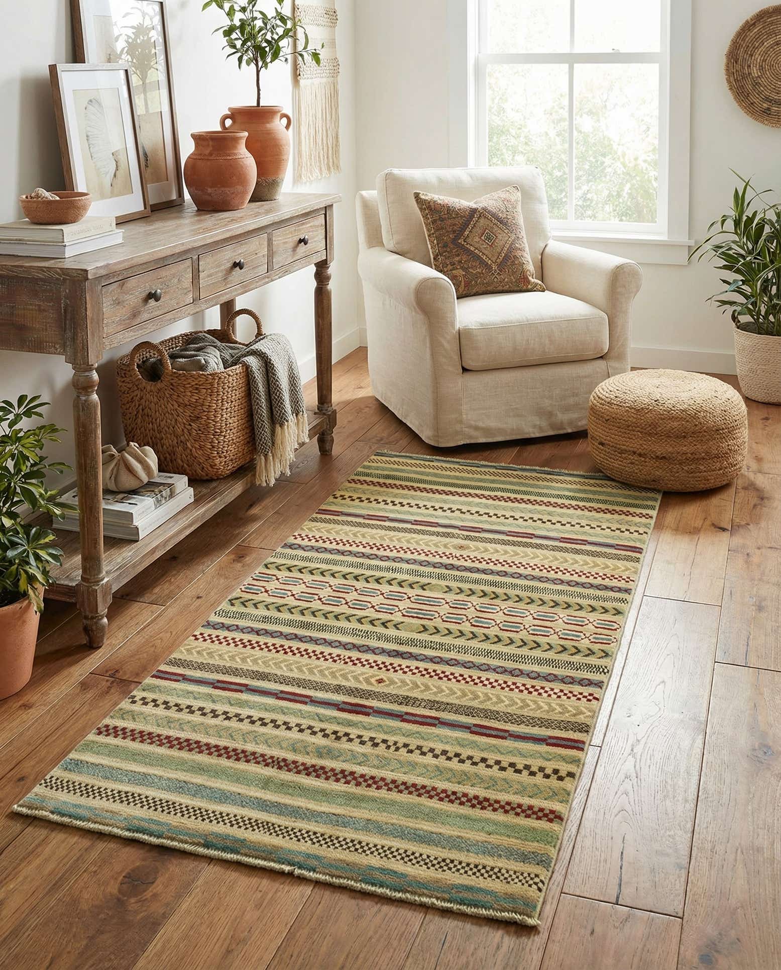 3' 3 x 5' 1 Hand Knotted Darya Rug