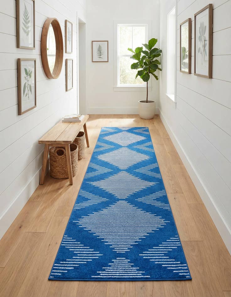 Detail image of 3' 3 x 14' Kai Runner Rug