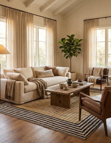 8' x 9' 10 Hand Knotted Darya Wool Rug