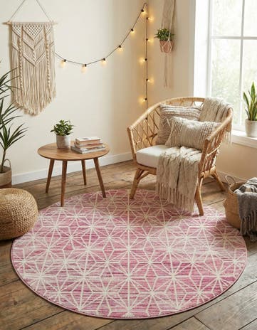 Jill Zarin 5' 3 x 5' 3 Uptown Fifth Avenue Round Rug