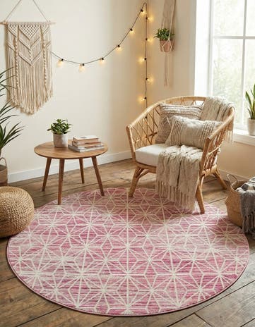 Jill Zarin 5' 3 x 5' 3 Uptown Fifth Avenue Round Rug