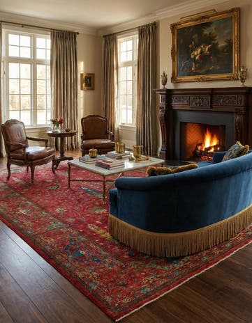 8' 2 x 11' 5 Samarkand Wool Rug