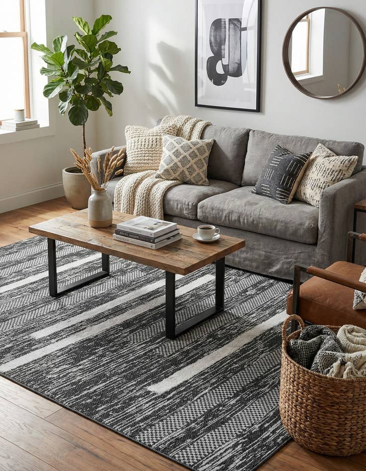 Detail image of 5' 3 x 8' Abbey Rug