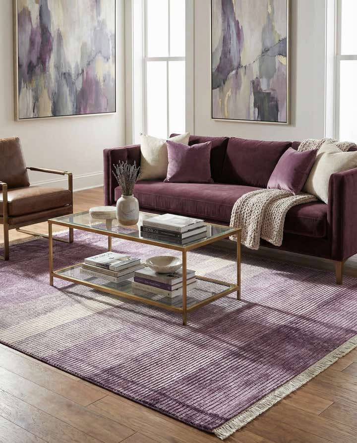 4' 11 x 6' 7 Hand Knotted Darya Wool Rug