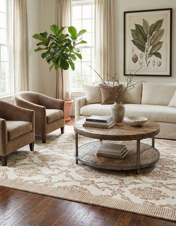 5' 10 x 8' 2 Hand Knotted Darya Wool Rug