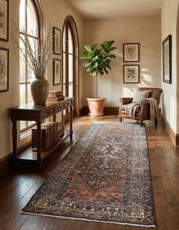 3' 6 x 10' 2 Hamedan Runner Rug