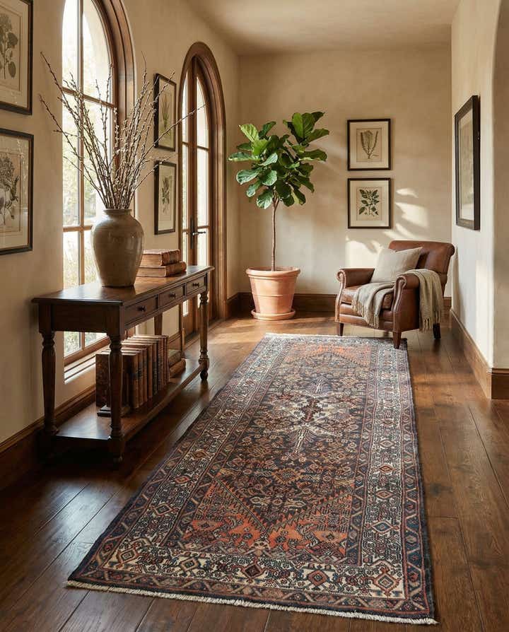 3' 6 x 10' 2 Hamedan Runner Rug