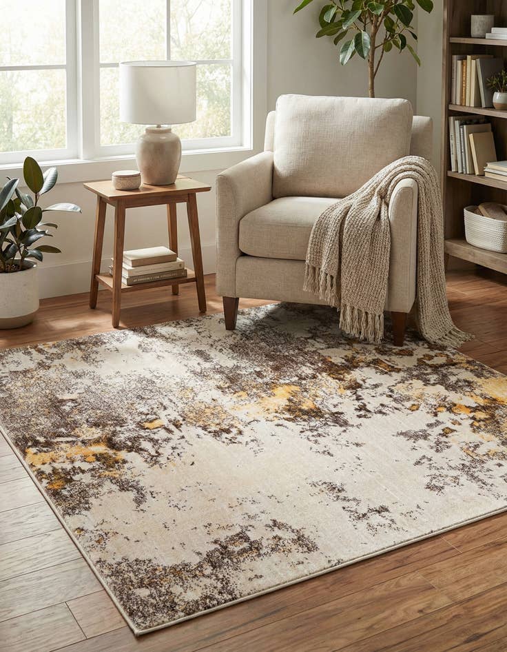 Detail image of 4' x 4' Solaris Square Rug