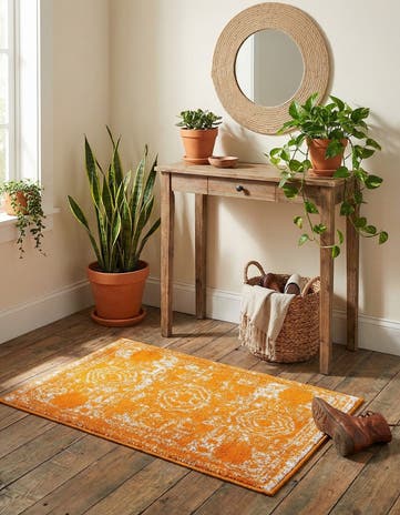 Orange Dover Rug