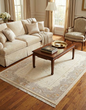 4' 1 x 6' Hand Knotted Darya Wool Rug