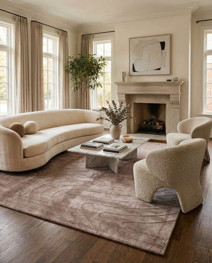 9' 10 x 13' 1 Hand Knotted Darya Wool Rug