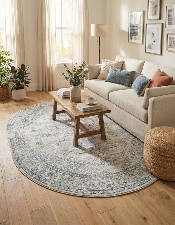 Detail image of 7' 10 x 10' 2 Newport Oval Rug