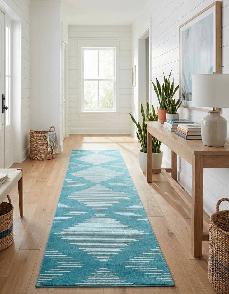 Detail image of 3' 3 x 14' Kai Runner Rug