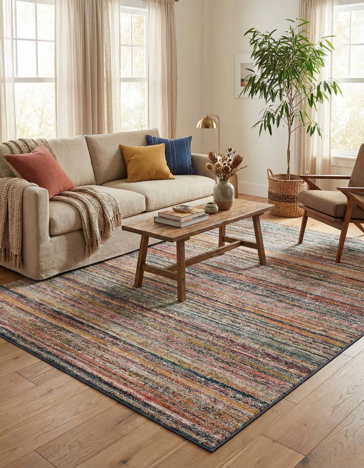 Detail image of  7' 10 x 10' 2 Gemstone Rug