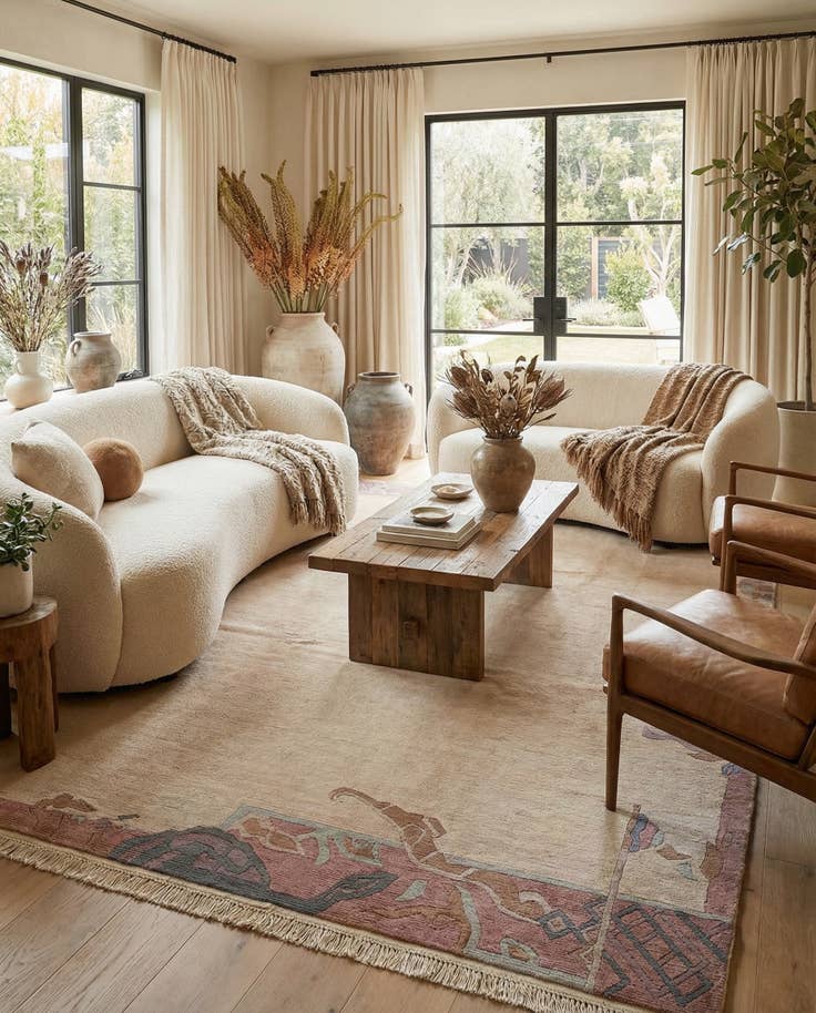 Detail image of 8' 5 x 11' 9 Hand Knotted Nepal Wool Rug