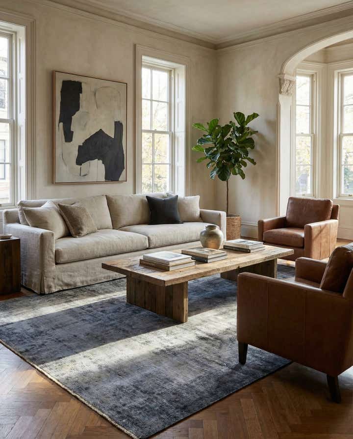 8' 7 x 11' 3 Hand Knotted Ultra Vintage Persian Wool Rug