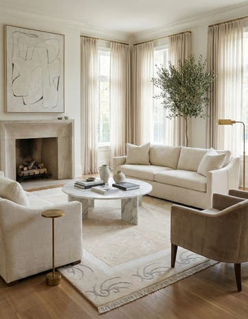 5' 5 x 8' Hand Knotted Darya Rug