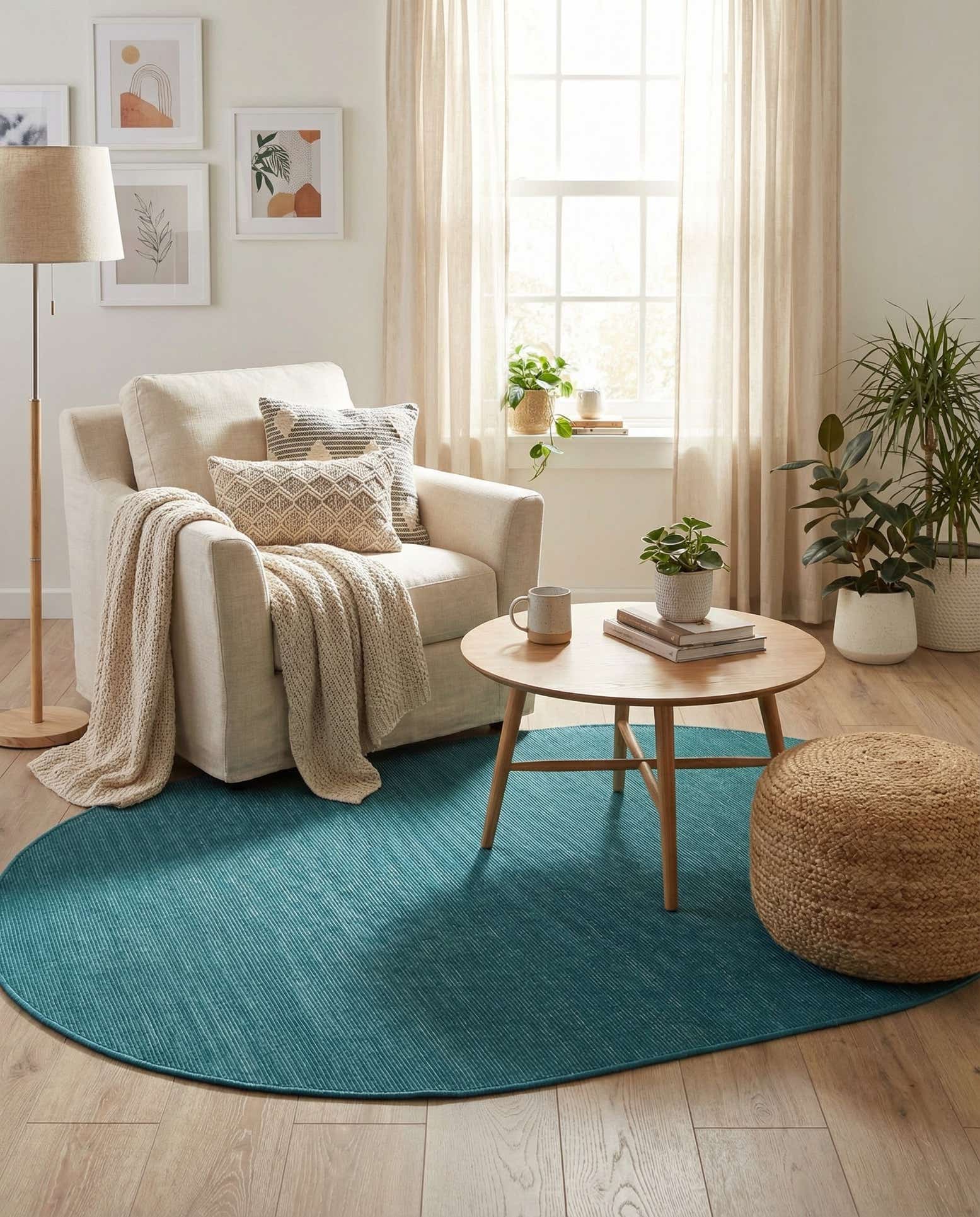 3' x 5' 3 SoHo Oval Rug