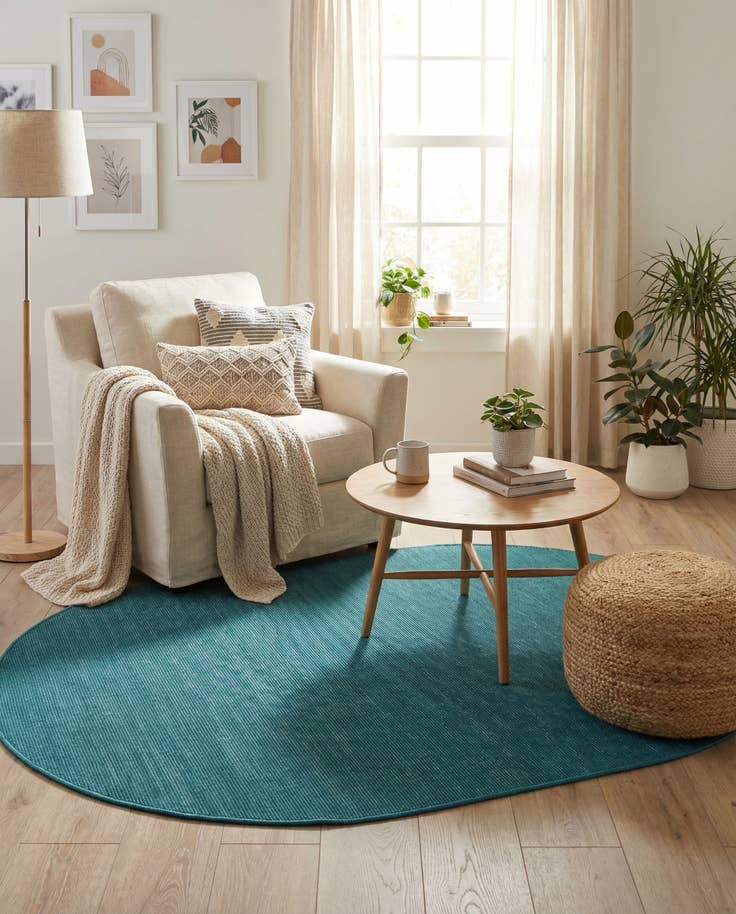 Detail image of 3' x 5' 3 SoHo Oval Rug