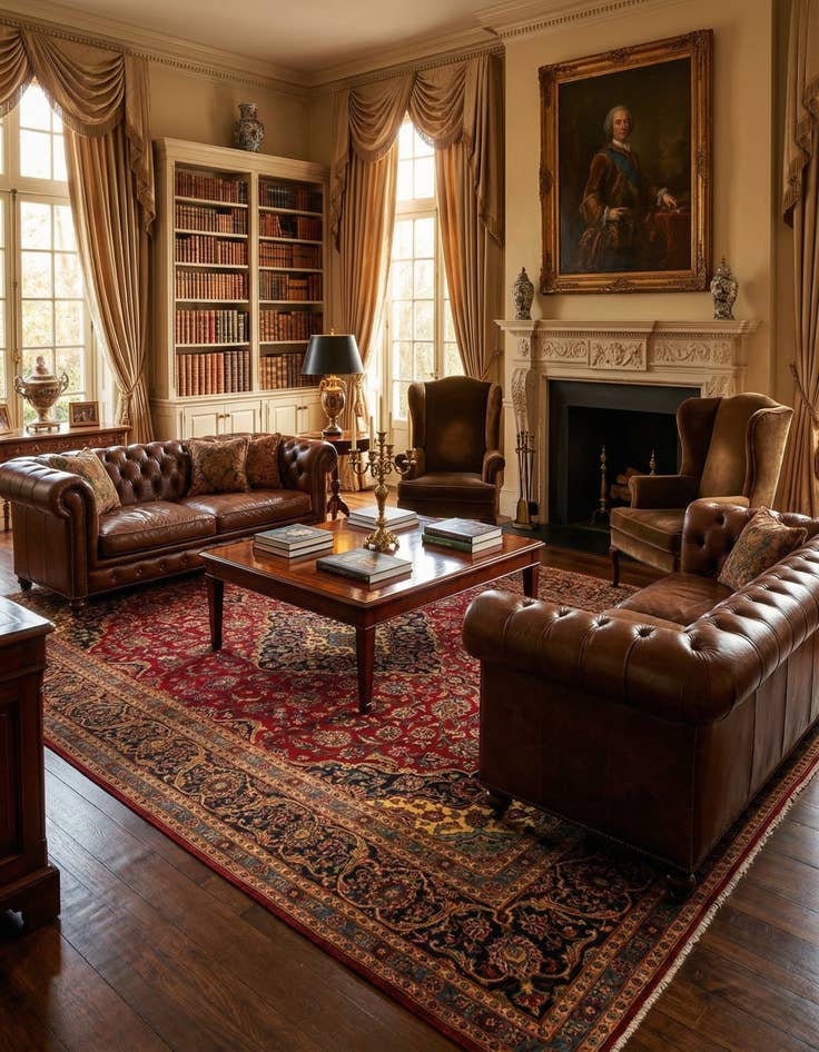 Detail image of  9' 9 x 13' 3  Hand Knotted Kashan Persian Wool Rug