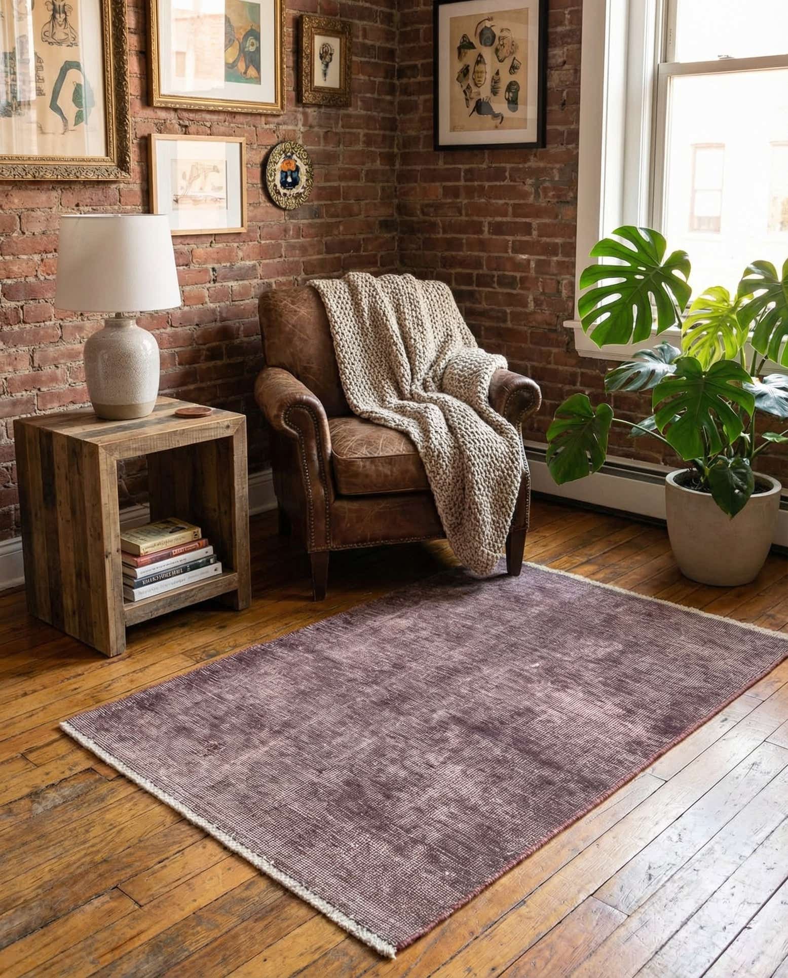 3' x 4' Hand Knotted Ultra Vintage Persian Wool Rug