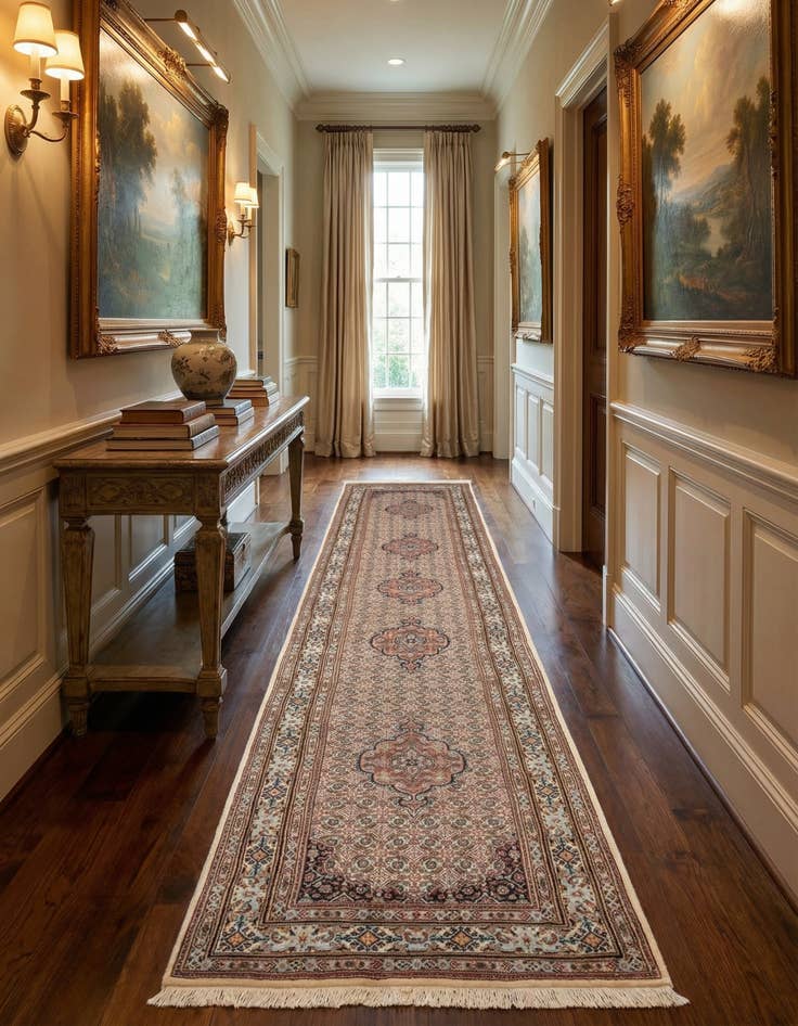 Detail image of  2' 7 x 12' 7 Mood Wool Runner Rug