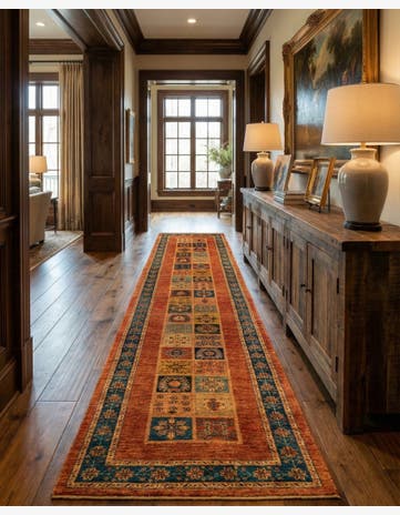 2' 10 x 12' 8 Luribaft Wool Runner Rug