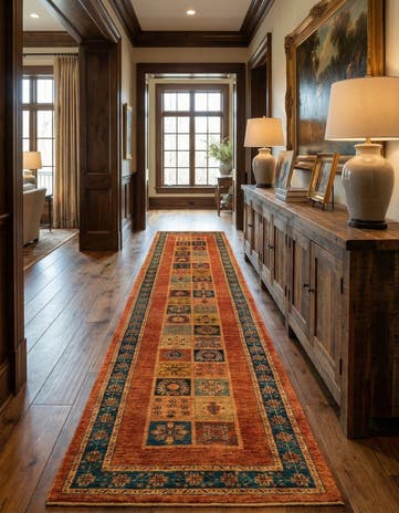 2' 10 x 12' 8 Luribaft Wool Runner Rug