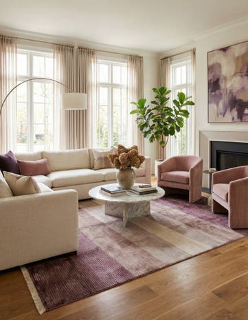 8' 1 x 11' 6 Hand Knotted Darya Wool Rug