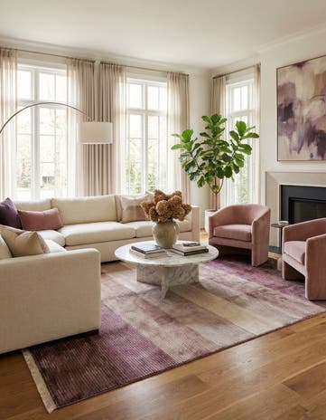8' 1 x 11' 6 Hand Knotted Darya Wool Rug