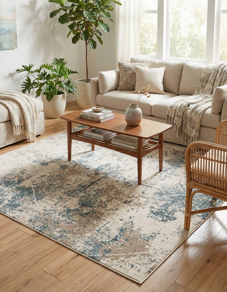 Detail image of 8' x 8' Sahara Square Rug