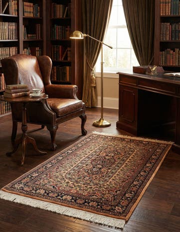 3' 1 x 5' 4 Hand Knotted Bokhara Rug
