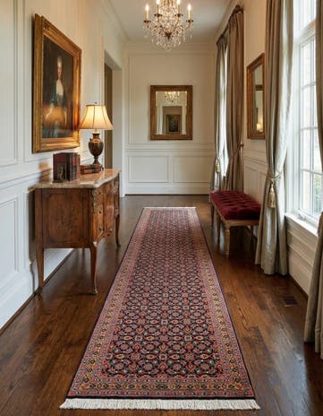2' 4 x 6' 9 Tabriz Mahi Wool Runner Rug