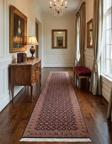 2' 4 x 6' 9 Tabriz Mahi Wool Runner Rug