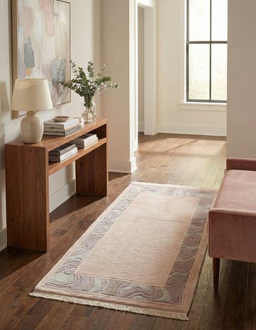 3' 1 x 6' Hand Knotted Tibet Wool Runner Rug