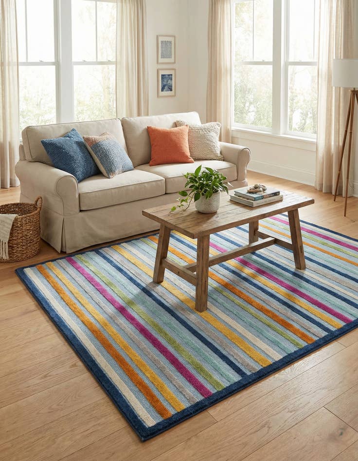 Detail image of 6' x 9' Easy-Clean Aruba Indoor / Outdoor Rug